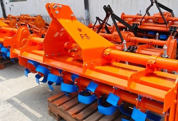 Rotavator Yuva Premium Side View